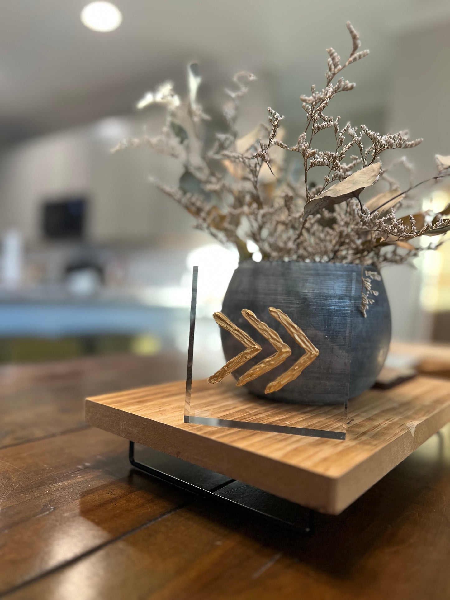 Arrows Acrylic Block